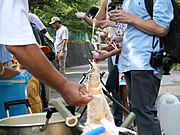 流しそうめん