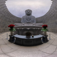 滝野霊園 頭大仏殿 Hill of the Buddha