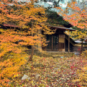 旧空知炭鉱倶楽部 別館 茶室「空庵」玄関